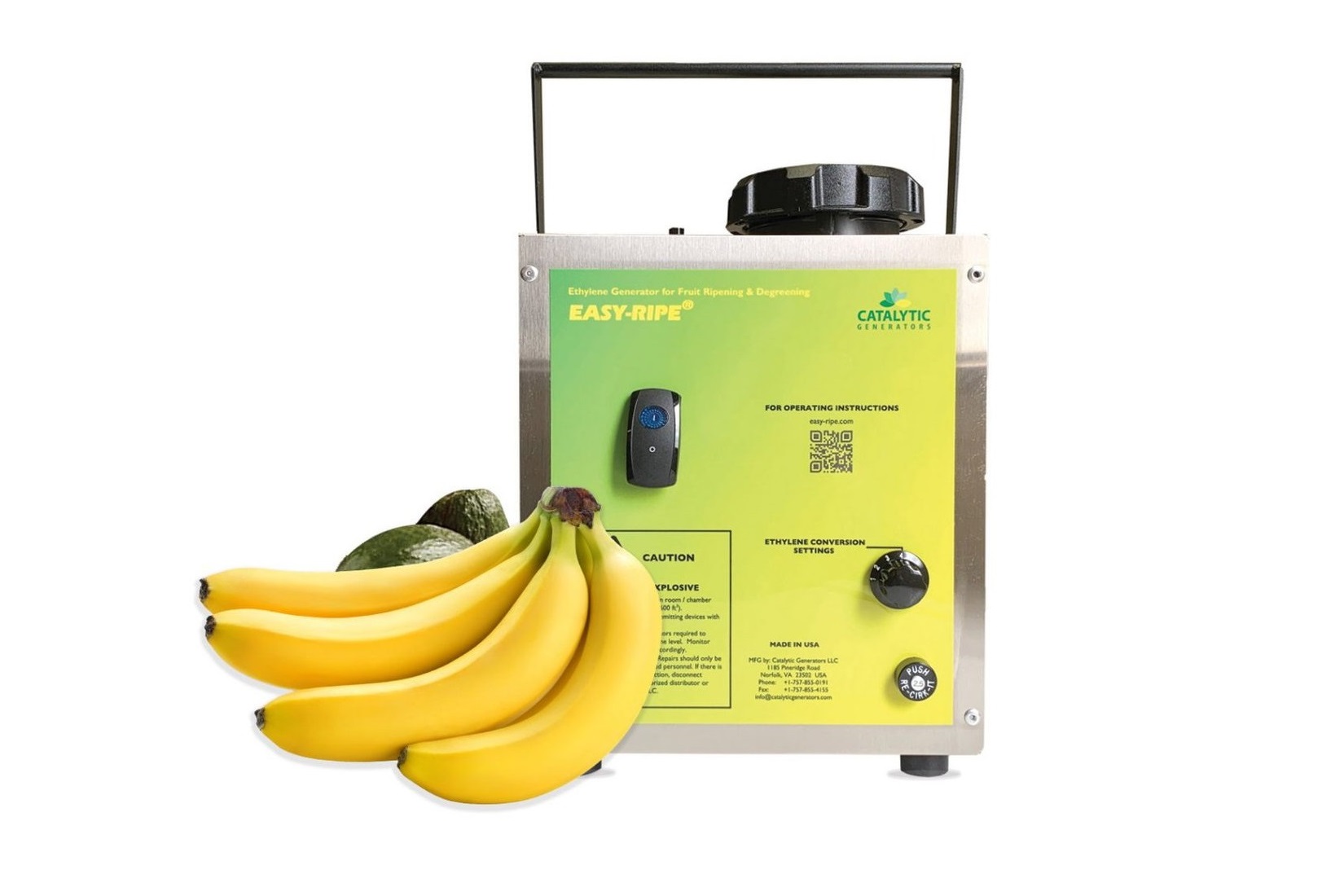 Камеры дозаривания бананов
